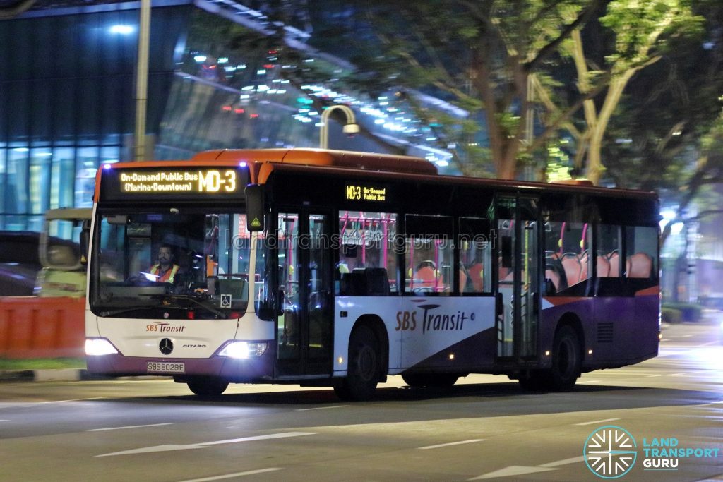 Service MD-3 - SBS Transit Mercedes-Benz Citaro (SBS6029E)