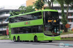 Bus 198 - SBS Transit Volvo B9TL CDGE (SBS7363H)