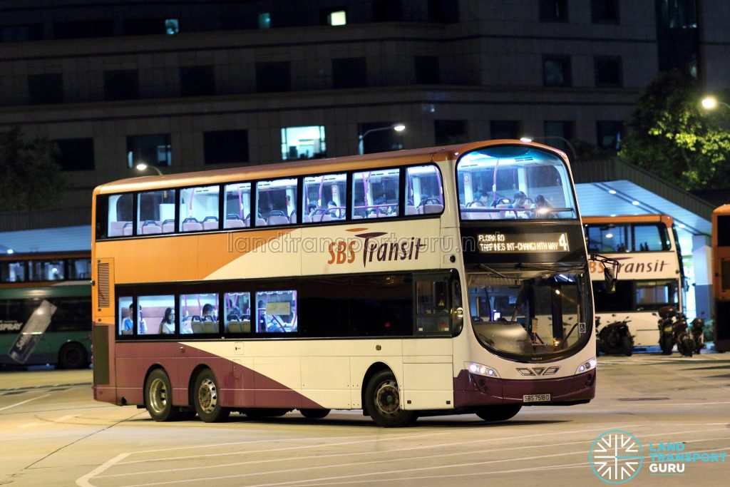 Bus 4 - SBS Transit Volvo B9TL Wright (SBS7518D)