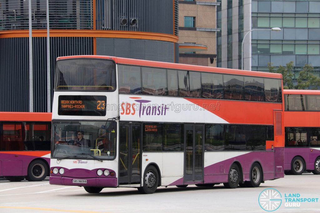 Bus 23 - SBS Transit Volvo B10TL (SBS9809B)