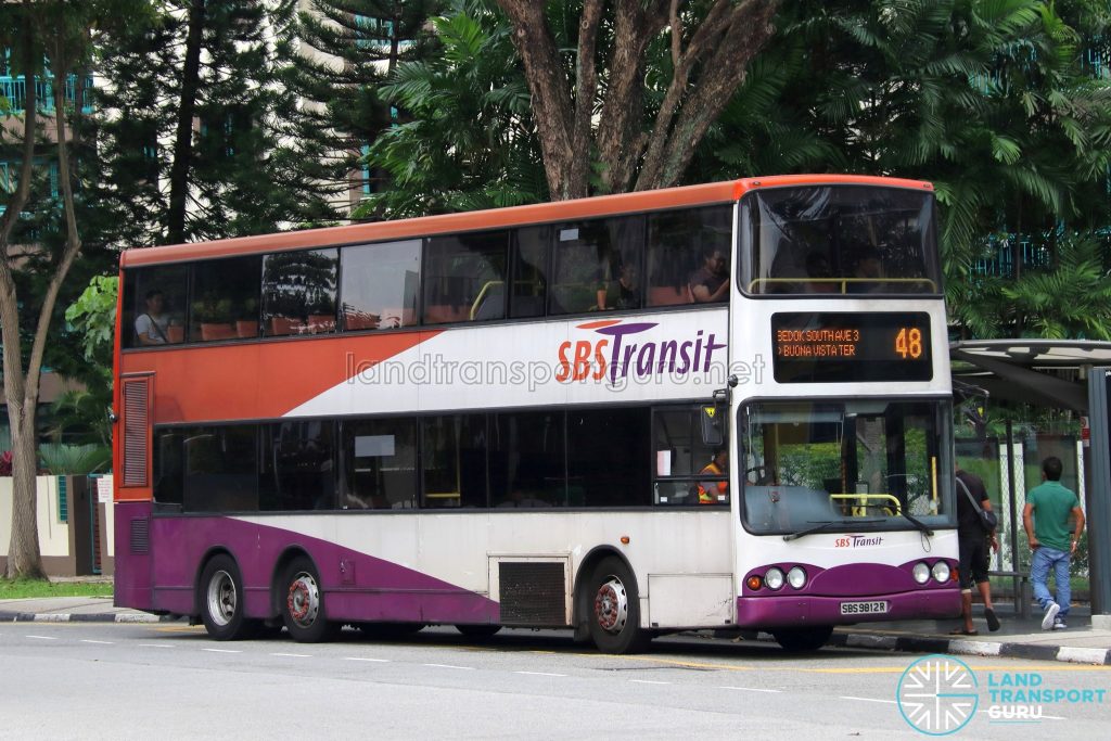 Bus 48 - SBS Transit Volvo B10TL (SBS9812R)