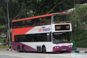 Bus 69 - SBS Transit Volvo B10TL (SBS9819Y)