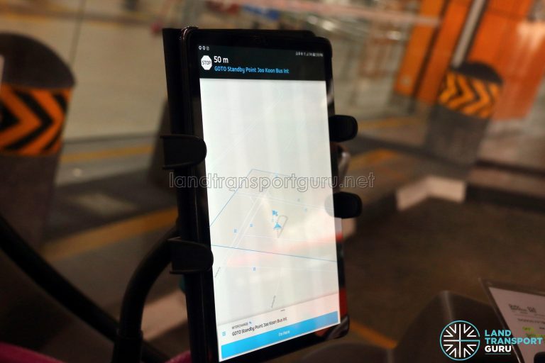 Bus Tablet On-Demand Public Bus – Tablet with BusGo Driver Application | Land ...