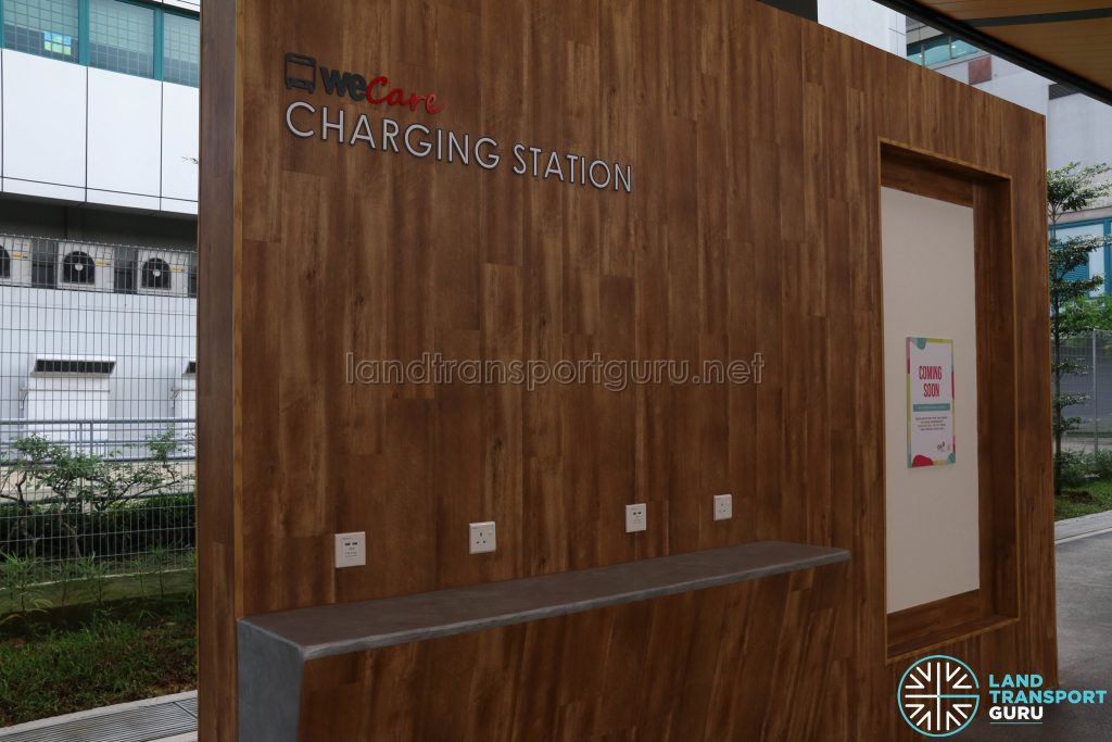 New Choa Chu Kang Bus Interchange - SMRT WeCare Charging Station