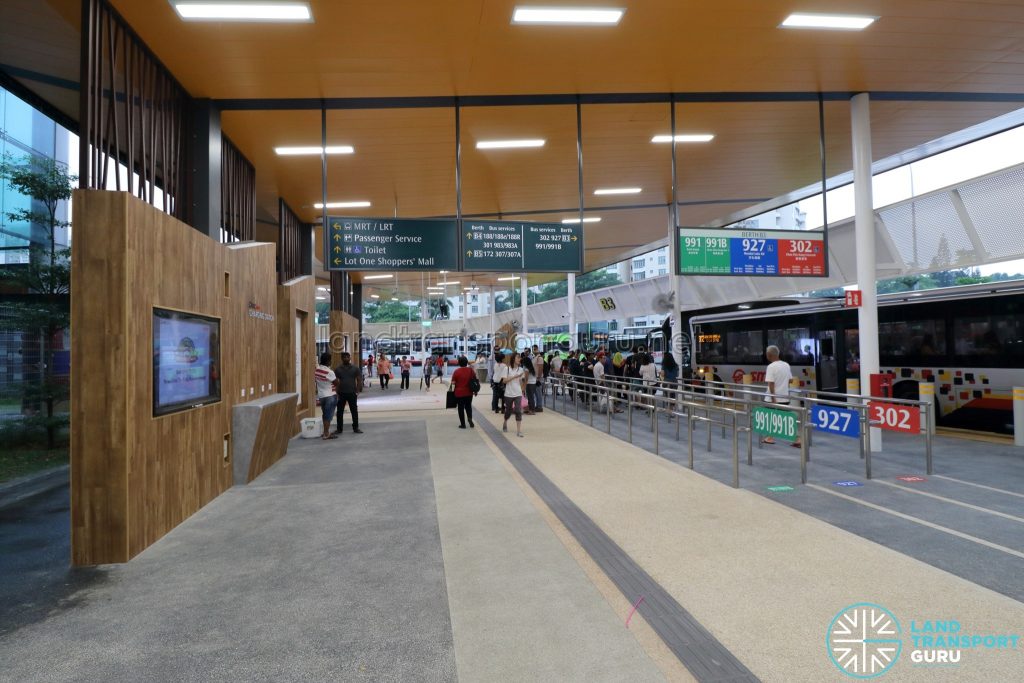 New Choa Chu Kang Bus Interchange - Concourse & Berth B3