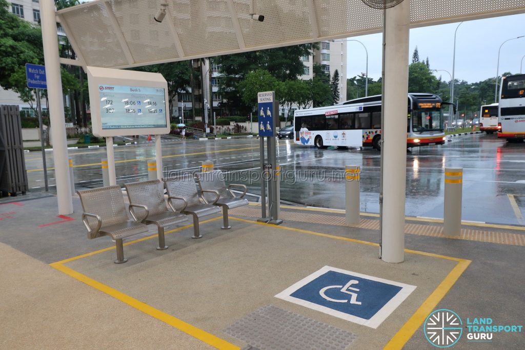 New Choa Chu Kang Bus Interchange - Passengers-In-Wheelchair Boarding Area