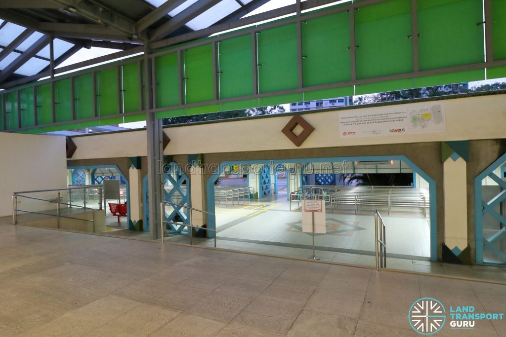 Old Choa Chu Kang Bus Interchange - Concourse from Choa Chu Kang MRT