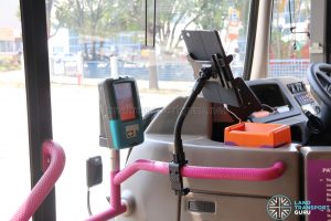 Arkon Tablet Clamp Mount for On-Demand Public Bus (Joo Koon)