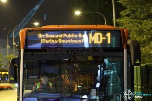 On-Demand Public Bus (Marina-Downtown) - MD-1