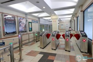 Ten Mile Junction LRT Station - Faregates