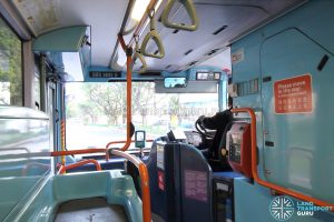 Volvo B10TL (CDGE) (SBS9889U) - Lower deck front section