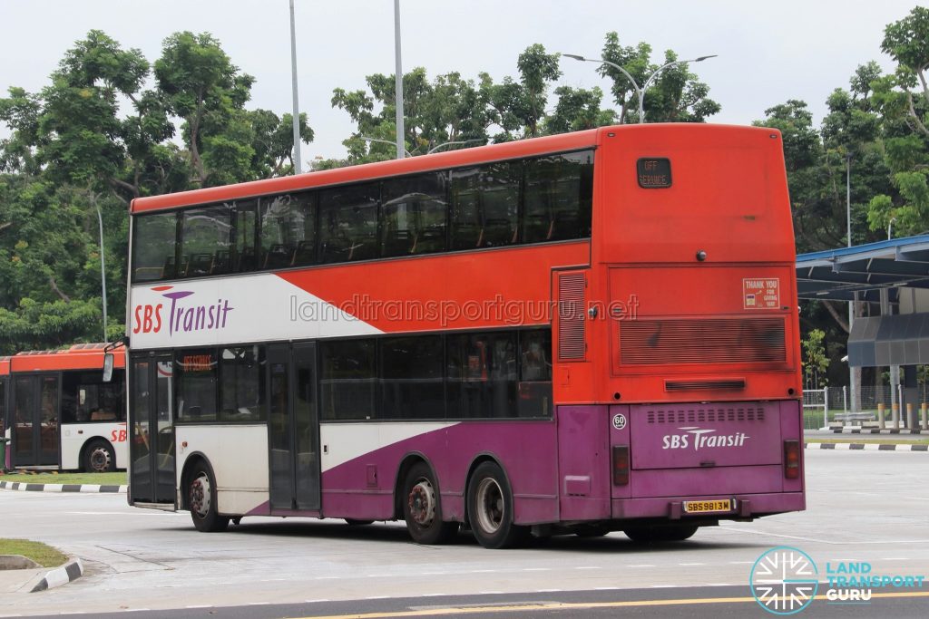 Off Service - SBS Transit Volvo B10TL (SBS9813M)