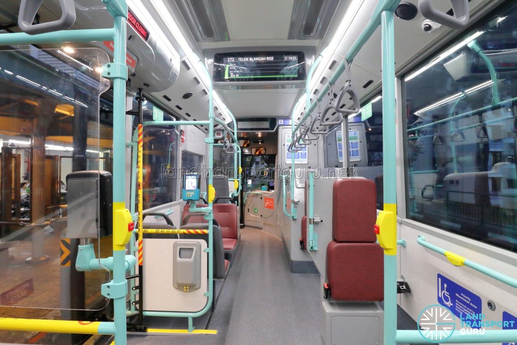 Volvo B5LH - Interior (Middle to Front)