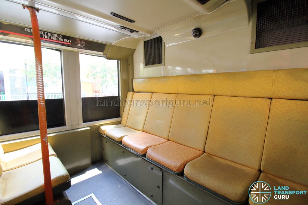 Volvo B9TL (CDGE) – Original Interior – Lower Deck rear seating