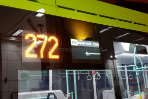 Volvo B5LH: Passenger Information Display System - Exterior Display