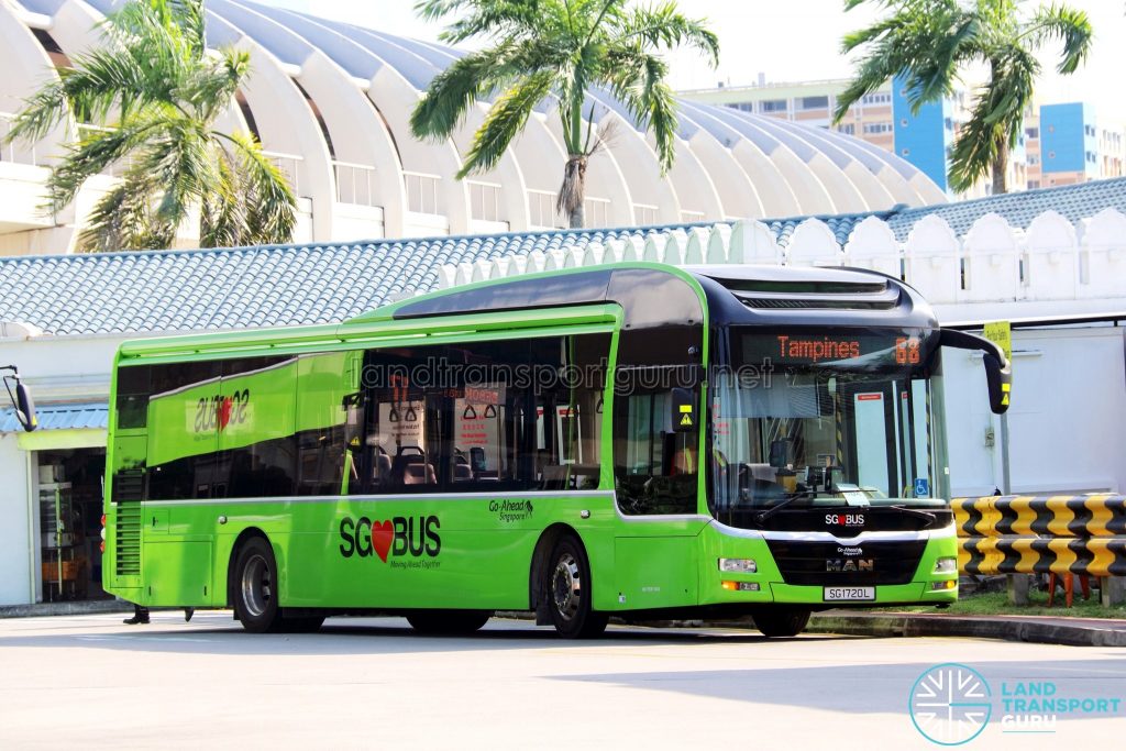 Bus 68 - Go-Ahead MAN A22 (SG1720L)