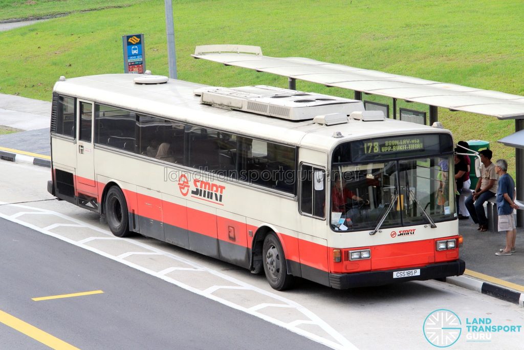 Bus Service 178 - SMRT Nissan Diesel U31RCN (CSS185P)