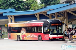 Bus 75 - SMRT Buses MAN A22 (SMB196D)