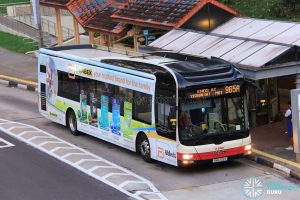 Bus 965A - SMRT Buses MAN A22 (SMB229T)