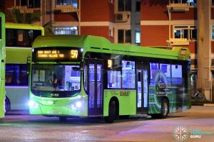 Bus 59 - SBS Transit Volvo B5LH (SG3005E)