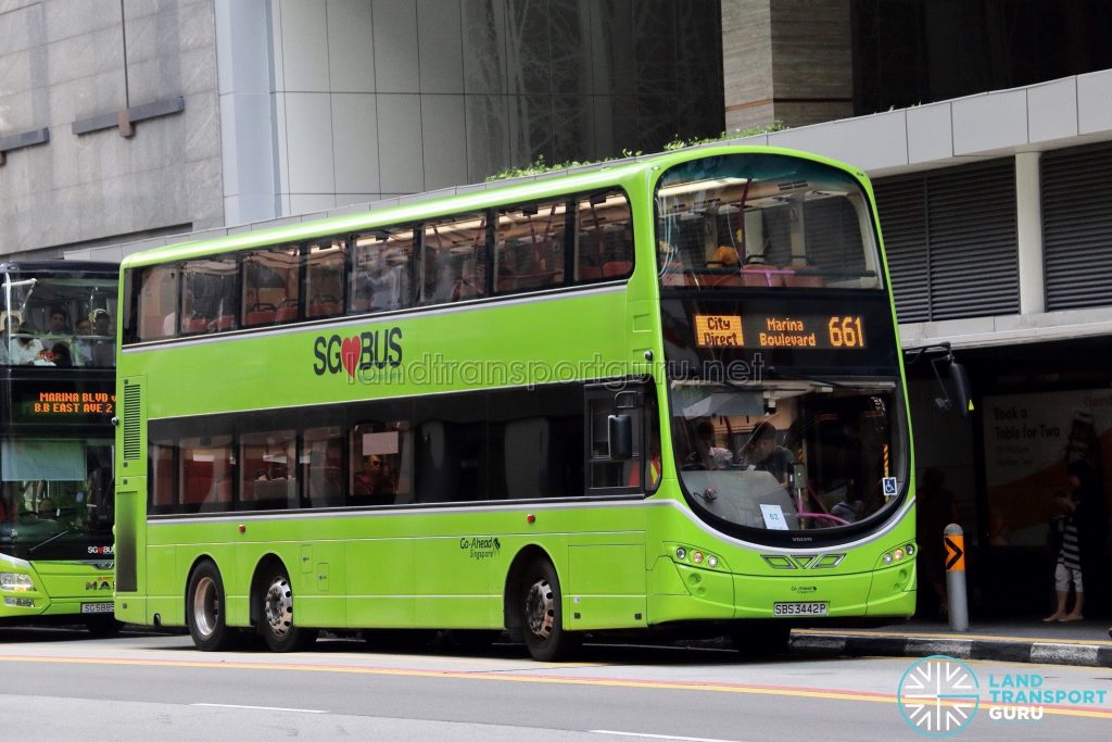 City Direct 661 - Go-Ahead Singapore Volvo B9TL Wright (SBS3442P)