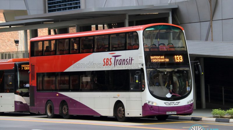 Bus 133 - SBS Transit Volvo B9TL Wright (SBS3523P)