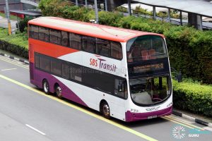 On-Demand Public Bus (Joo Koon) JK-2 - SBS Transit Volvo B9TL Wright (SBS3805B)