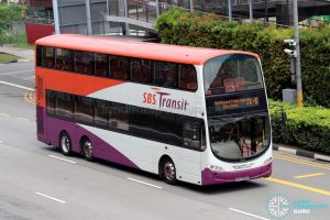 On-Demand Public Bus (Joo Koon) JK-6 - SBS Transit Volvo B9TL Wright (SBS3859X)