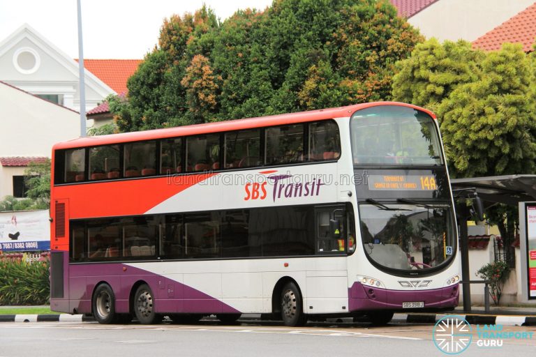 Bus Service 14a – Volvo B9tl (sbs3918j) 