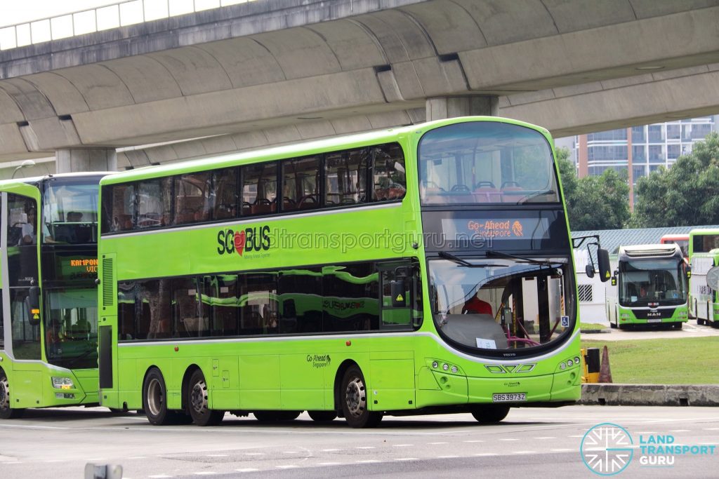 Go-Ahead Singapore Logo - Go-Ahead Volvo B9TL Wright (SBS3973Z)