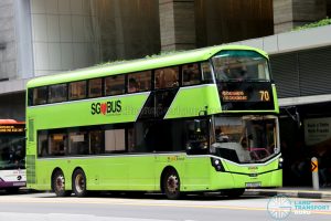 Service 70 - SBS Transit Volvo B8L (SG4003D)