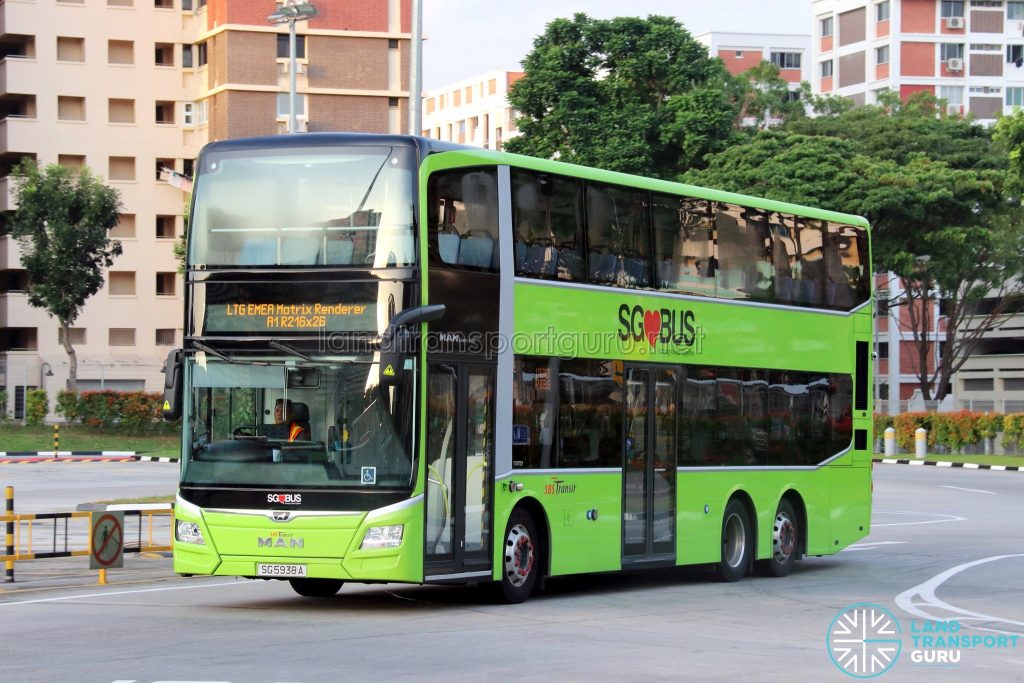 LTG EMEA Matrix Renderer - SBS Transit MAN A95 Euro 6 (SG5938A)