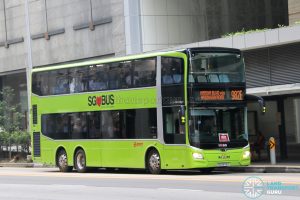Bus 982E - SMRT Buses MAN A95 Euro 6 (SG5975S)