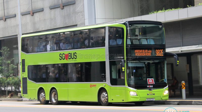 SMRT Express Bus Service 982E | Land Transport Guru