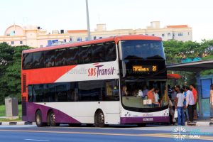 Bus Service 21 - SBS Transit Volvo B9TL CDGE (SBS7314A)
