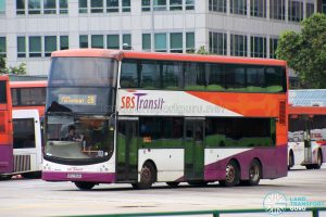 Bus Service 28 - SBS Transit Volvo B9TL CDGE (SBS7364E)