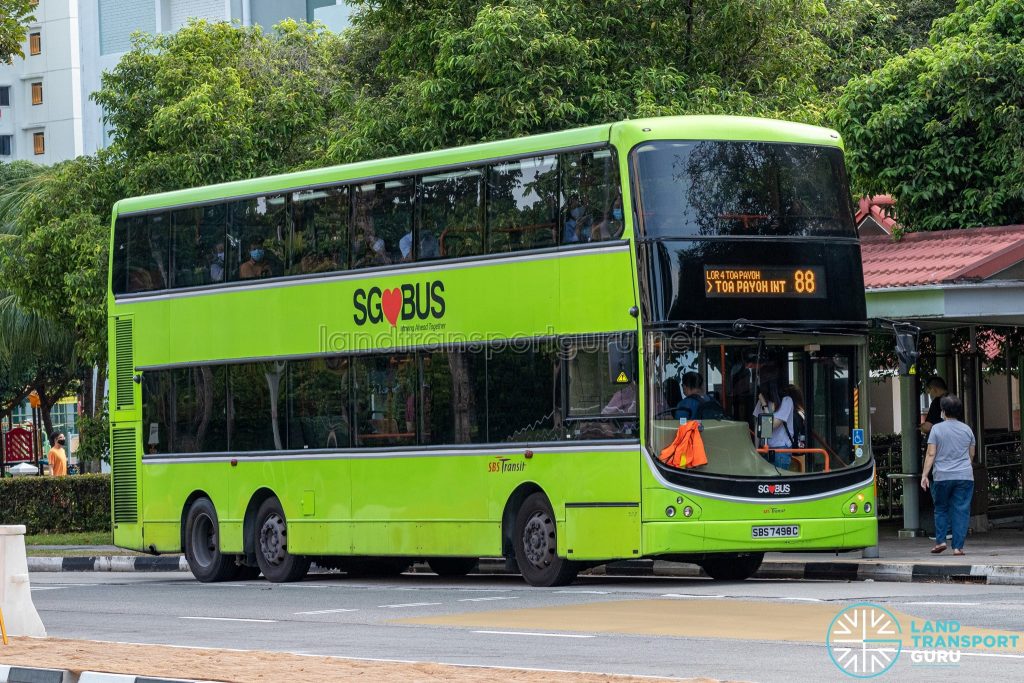 Bus 88 - Volvo B9TL CDGE (SBS7498C)