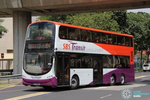 Bus Service 154 - SBS Transit Volvo B9TL Wright (SBS7500D)