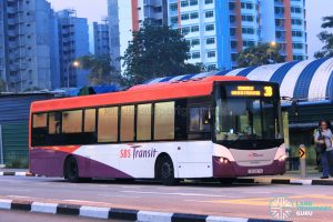 Bus Service 3B - SBS Transit Scania K230UB Euro V (SBS8571S)