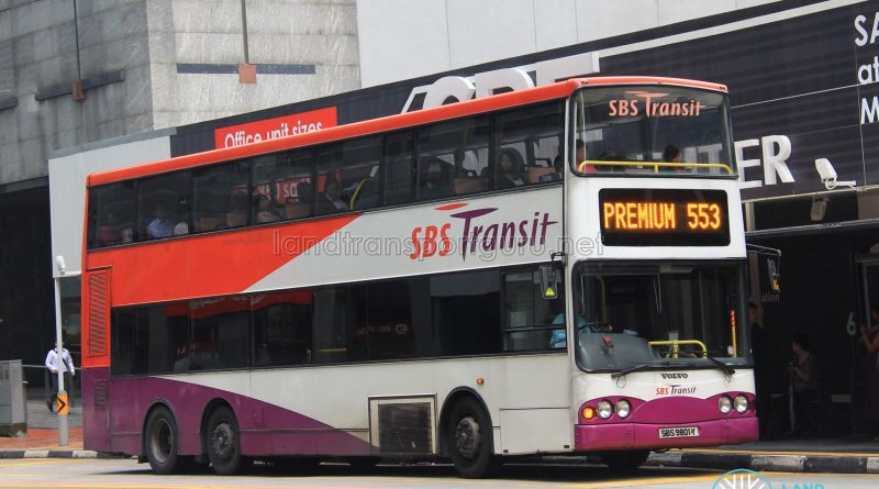 Premium 553 - SBS Transit Volvo B10TL (SBS9801Y)