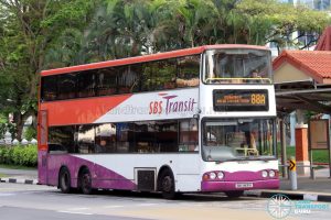 Bus 88A - SBS Transit Volvo B10TL (SBS9831K)