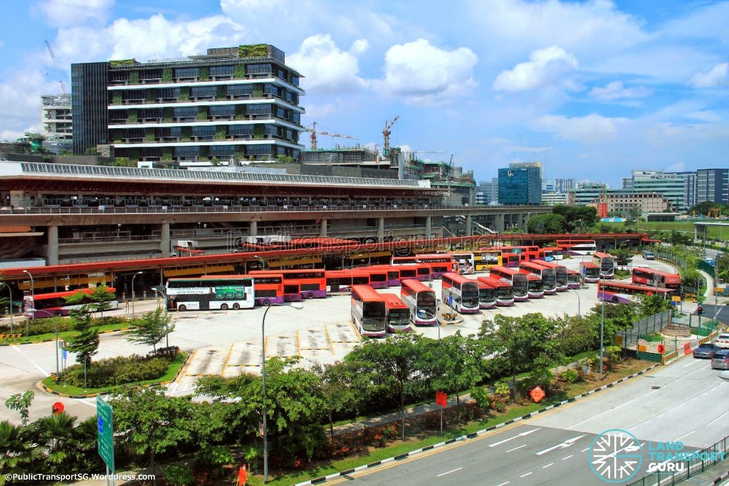 Jurong East Temporary Bus Interchange (SBS Transit control)