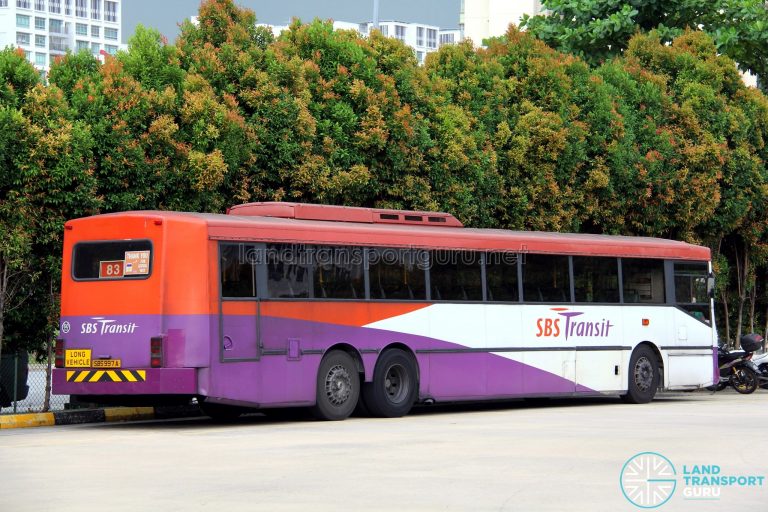 SBS Transit Volvo B10M MkIV Superlong (SBS997A) – Offside Rear | Land ...