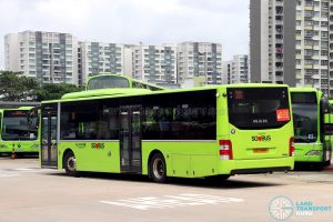 MAN A22 Euro 6 Rear (SG1798M) - Go-Ahead Bus Service 386