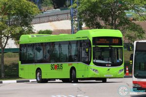 SMRT Bus Service 859 - Volvo B5LH (SG3032B)