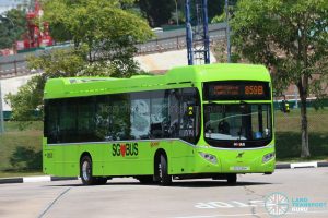 SMRT Bus Service 859B - Volvo B5LH (SG3038K)