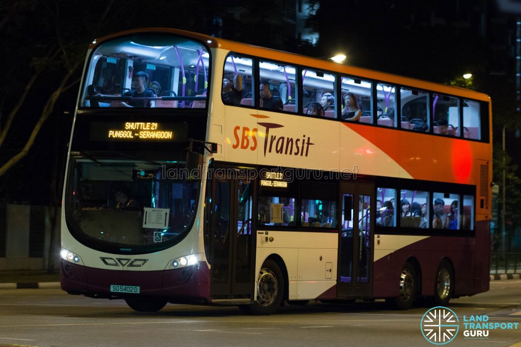 Shuttle 21 - SBS Transit Volvo B9TL (SG5402D)