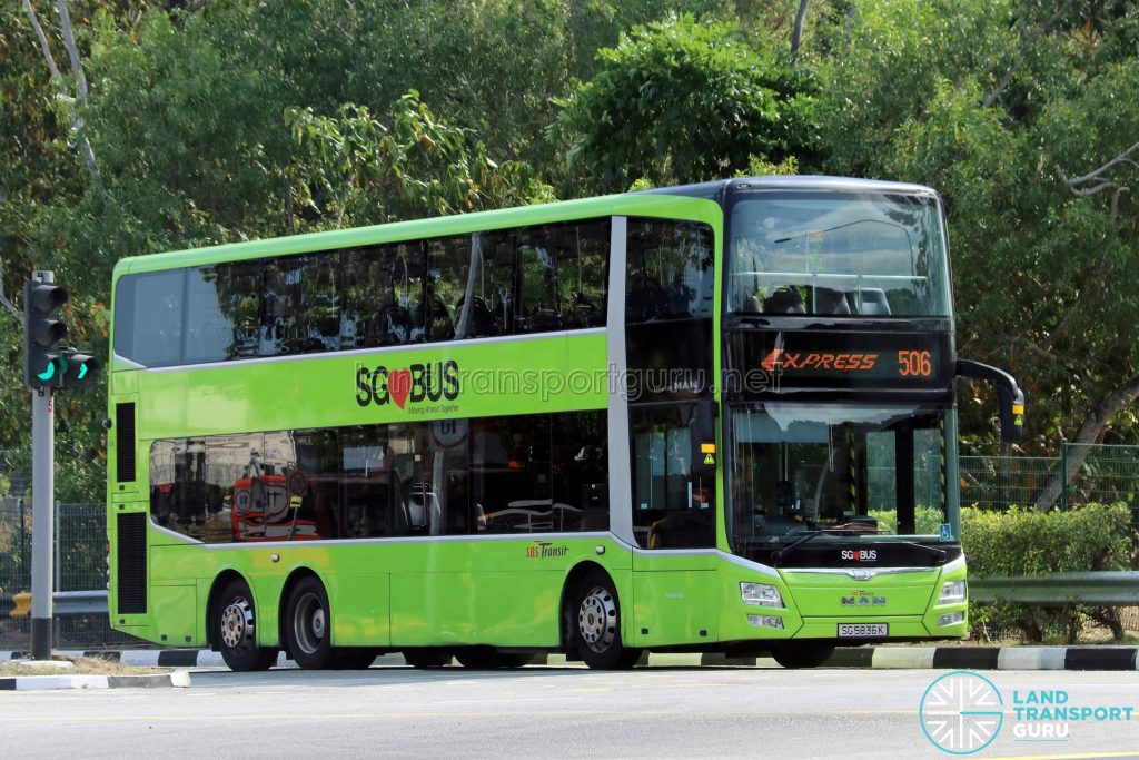 Express Bus Service 506 - SBS Transit MAN A95 (SG5836K)