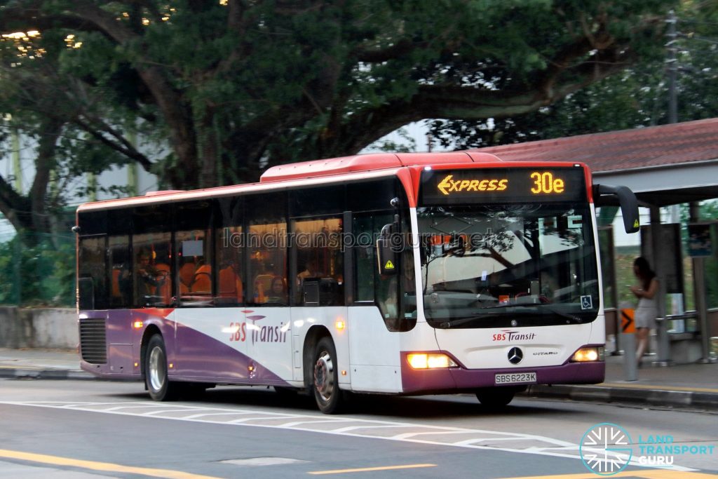 Express Bus Service 30e - SBS Transit Mercedes-Benz Citaro (SBS6223K)