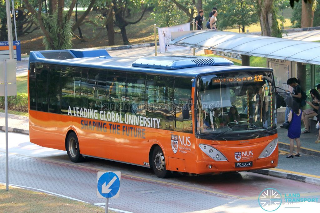 NUS ISB A2E - ComfortDelGro Bus Volvo B9L (PC4051X)